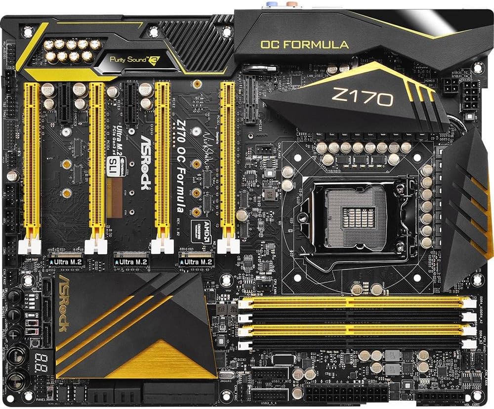 ASRock Z170 OC Formula Motherboard Skylake ATX LGA1151 DDR4 M.2 SLI CrossFireX