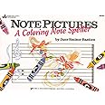 WP250 - Note Pictures: A Coloring Note Speller (Bastien piano basics)