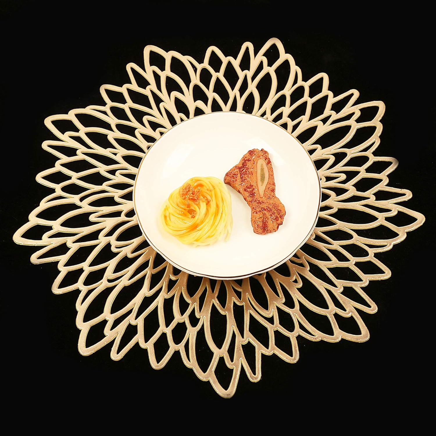 Best gold placemats for kitchen table