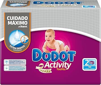 Dodot - Activity toallitas - 2 x 54 toallitas: Amazon.es: Salud y cuidado personal