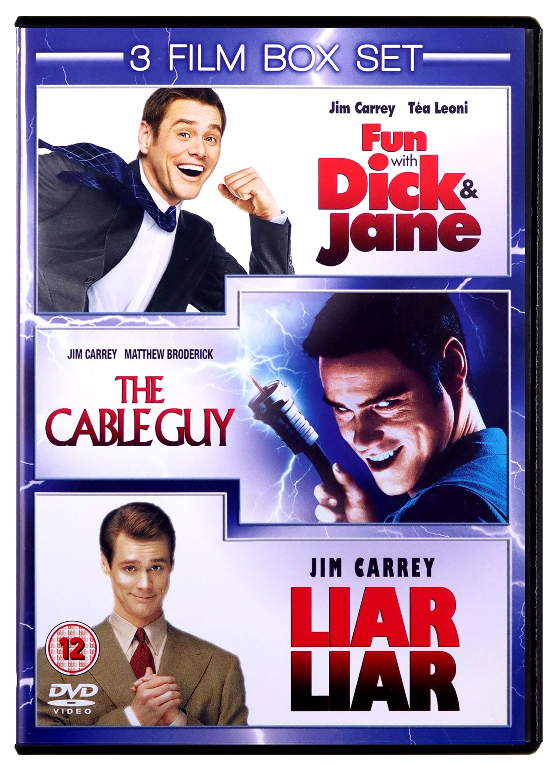Cable Guy/Fun With Dick And Jane/Liar Liar [DVD]