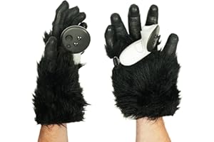 DeadEyeVR Gorilla Gloves - Gorilla Tag Ape Gloves for Quest, Quest 2, Quest 3/3s, Quest Pro, and Valve Index