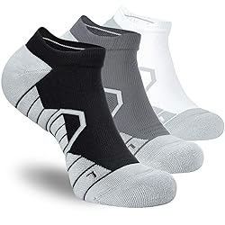 Hylaea No Show Athletic Running Socks for Men