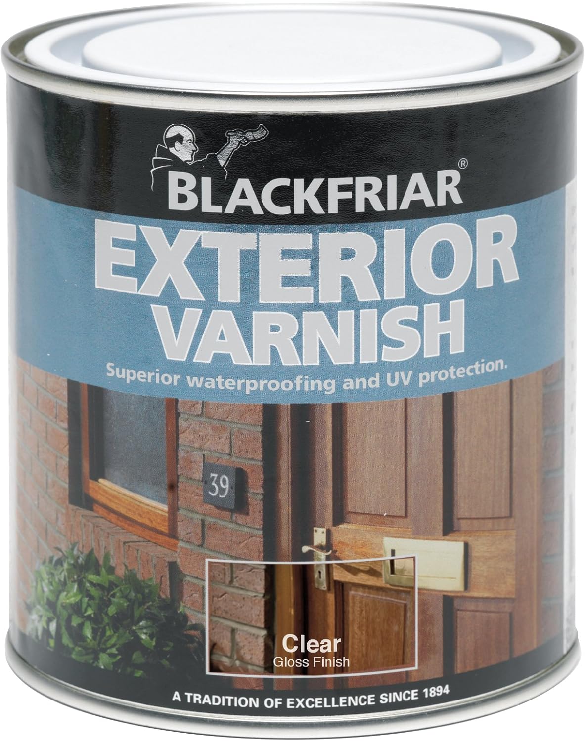 Blackfriar BKFEVG500 Exterior Varnish UV66 500 ml, Clear Blackfriar BKFEVG500 Exterior Varnish UV66 500 ml, Clear