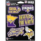 Rico Industries NFL Football 6-Piece Decal Set