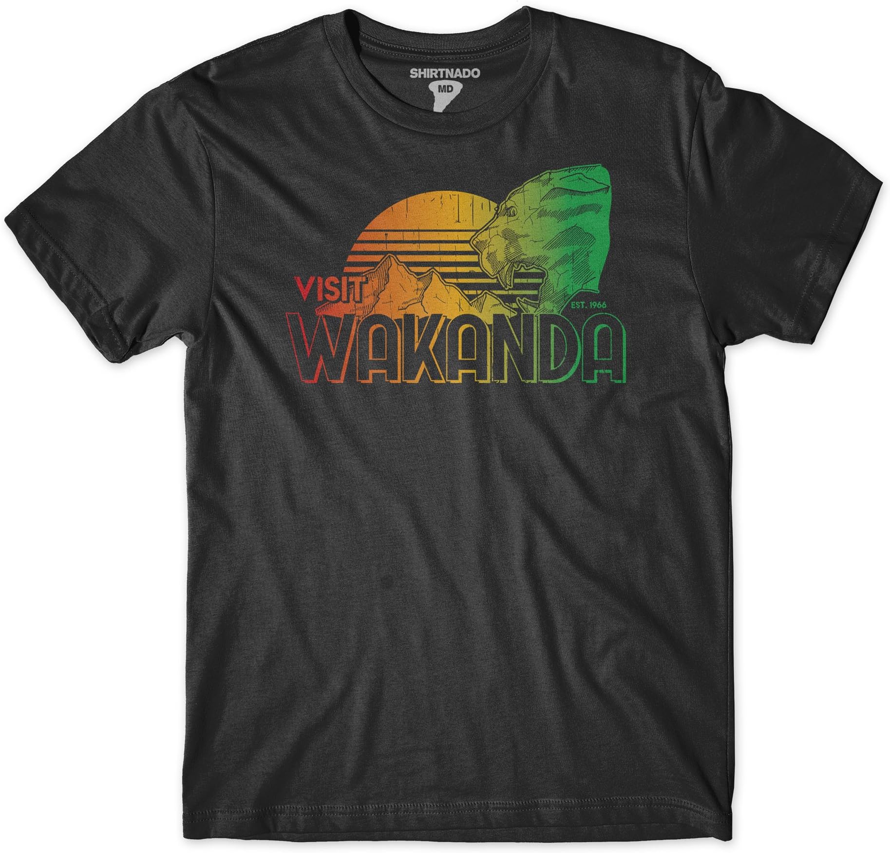 Shirtnado Visit Wakanda Premium Fit Unisex T-Shirt