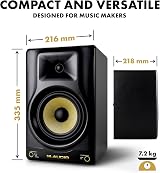 M-Audio Forty Sixty 6.5 inch Studio Monitor Speaker with DSP EQ Bluetooth view 8