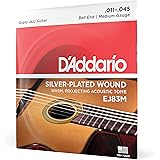 D'Addario Gypsy Jazz Acoustic Guitar Strings - EJ83M - Ball End - Medium, 11-45