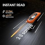 DOQAUS Meat Thermometer 3S Instant Read Backlit Foldable Probe 304 Stainless view 2
