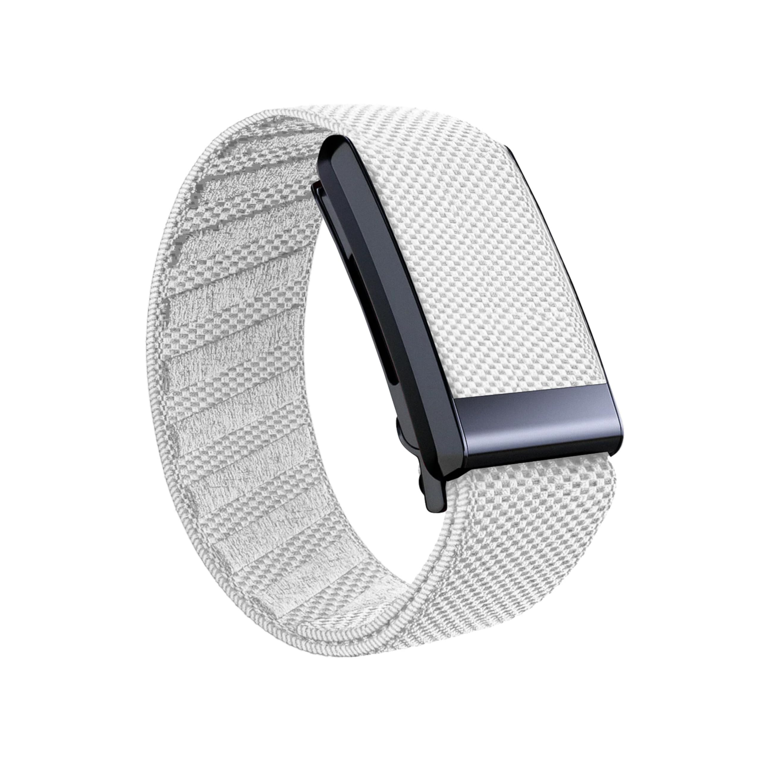 AR LABS Whoop 4.0 Compatible SuperKnit Replacement Wrist Band | Ultra-Soft | High Performance, Comfortable, Breathable & Durable (Frozen White)