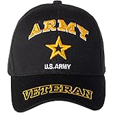 Official Licensed US Army Veteran Embroidered Cap