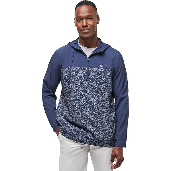 TravisMathew Men's Quick Call Full Zip Jacket, Copper (1MZ237-0COP