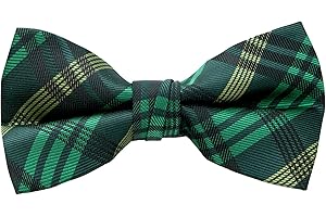 Spring Notion Boy's Plaid Woven Bow Tie