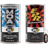 BG MOA 115 &amp; EPR 109 &ndash; Engine Restoration &amp; Motor Oil Lubrication Additive With Motor God Key Chain