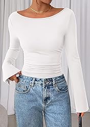 PRETTYGARDEN Women's Long Sleeve Shirts 2025 Fall