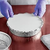 Caterserve Aluminium Containers 20pc 7in Foil Dishes with Paper Lids view 5