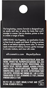 e.l.f. No Budge Cream Eyeshadow 3-in-1 Golden Rays Vegan Cruelty-Free view 6