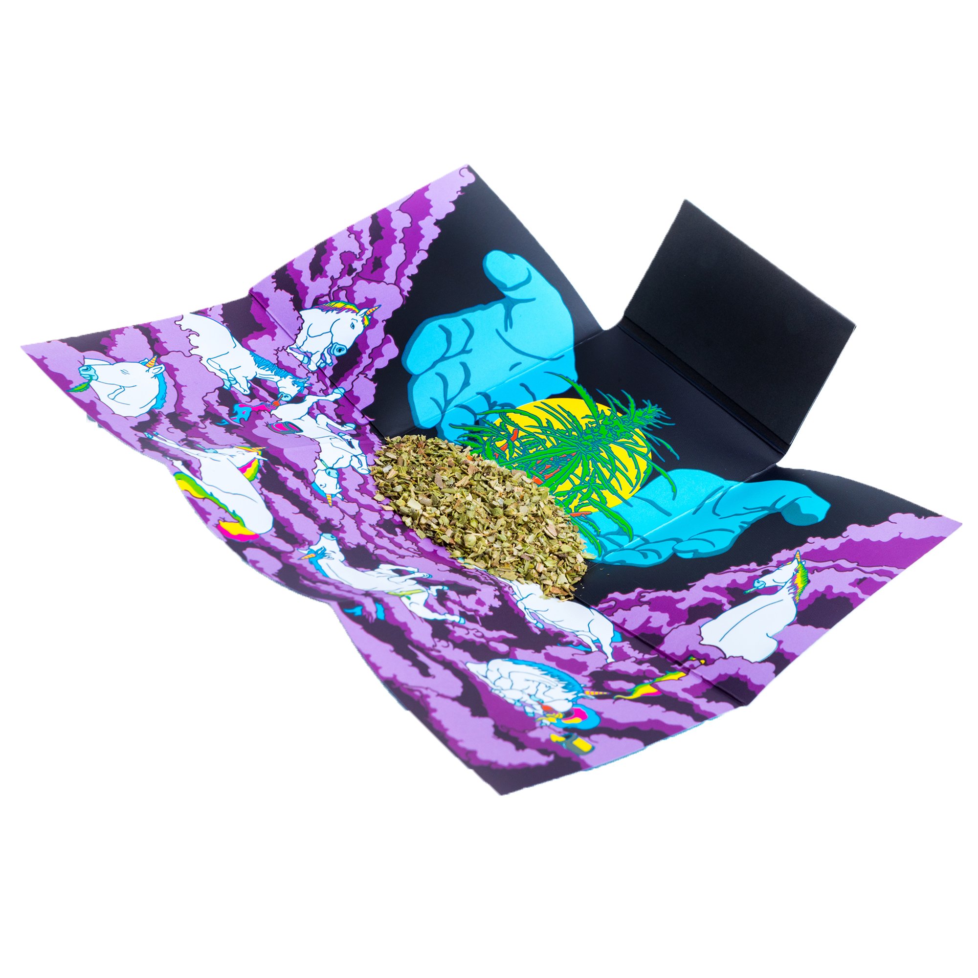 CASE ON IT Folding Rolling Tray. Small, Smell Proof, Easy