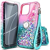 NGB Designed for iPhone 11 Case, Pink/Aqua