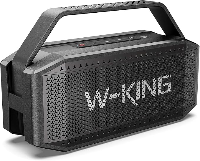 60W(80W Peak)Bluetooth Speaker, WKING Speakers Bluetooth Wireless with