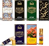 Dukhni Maamoul Attar Oil Set 6x6ml Assorted Mini Roll-On Perfumes view 1