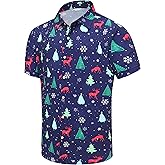 Simmashah Mens Hawaiian Shirt, Short Sleeves Button Down Beach Clothing, Unisex Summer Flamingos Casual Aloha Floral Shirts