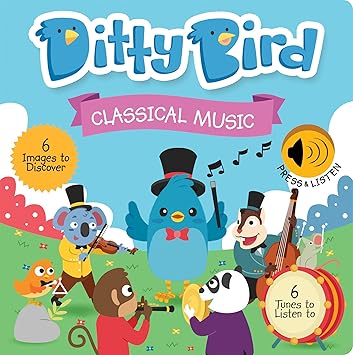Buy Ditty Bird Baby Girl S And Baby Boy S Mozart Beethoven 1 Year Online At Low Prices In India Amazon In