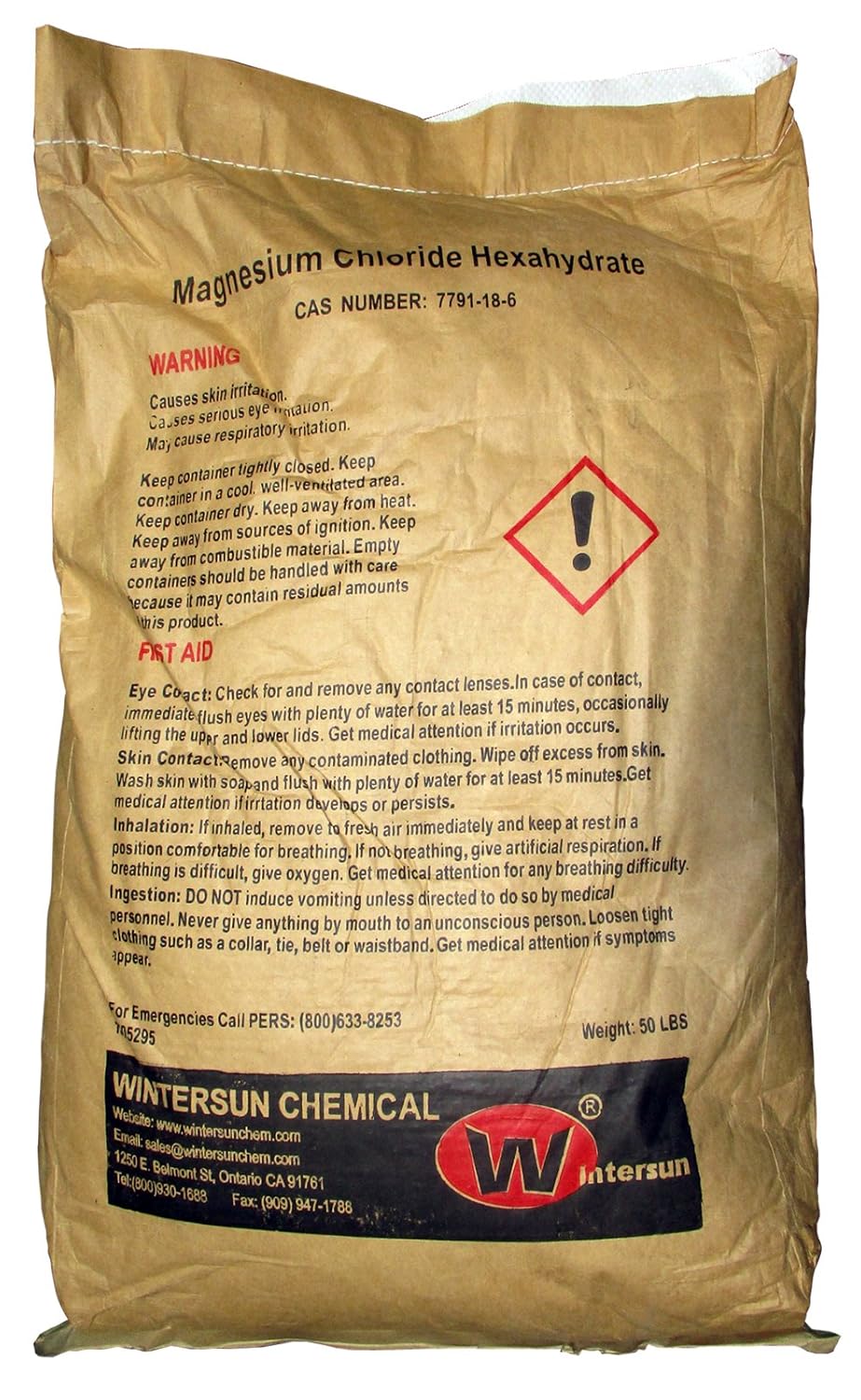 Magnesium Chloride Hexahydrate [MgCl2.6H2O] [CAS_7791186] Industrial