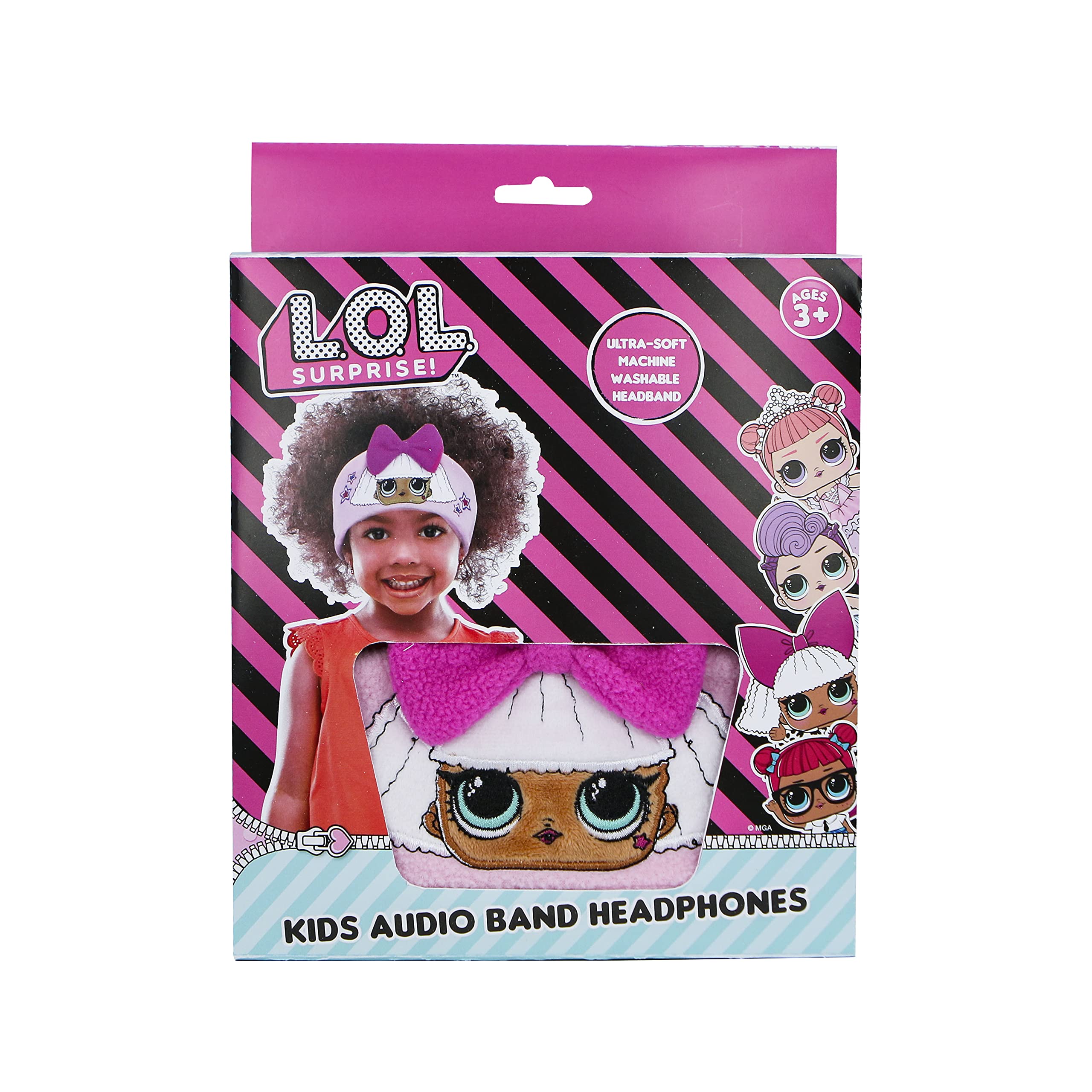 OTL Technologies Children's LOL Surprise! Audio Band Wired Headband Headphones for ages 3+