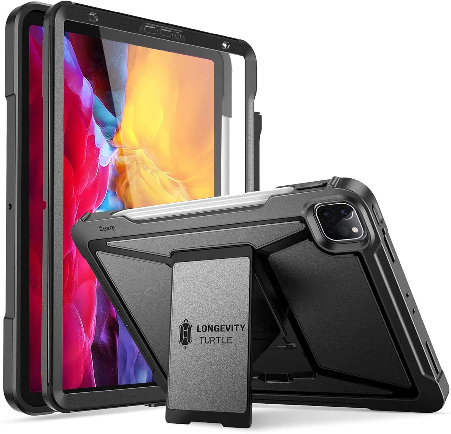 ZtotopCase Case for New iPad Pro 11 2020 & 2018 with Screen Protector