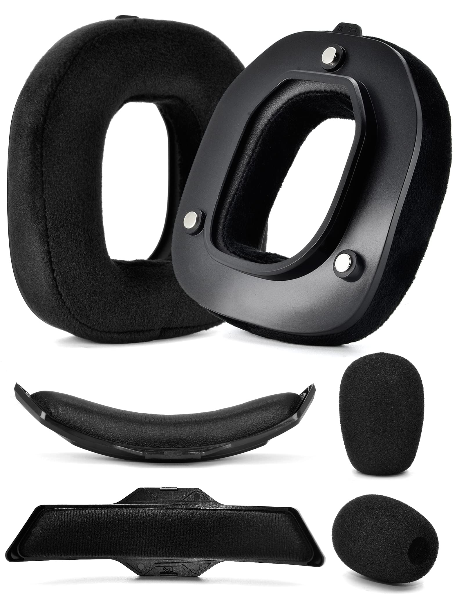 defean A50 Gen 3 Modification Kit, Replacement Earpads and Headband, Compatible with Astro A50 Gen 3 Headphones, Upgraded Foam Earpads with High Noise Reduction