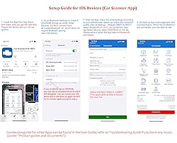 Veepeak OBDCheck BLE+ Bluetooth OBD II Scanner