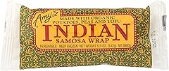 Amy's Indian Samosa Wrap with Vegetables and Tofu, Frozen Meals, Dairy Free, 5 oz.