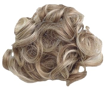 Amazon Com Hair Extensions Curly Or Messy Drawstring Updo Full