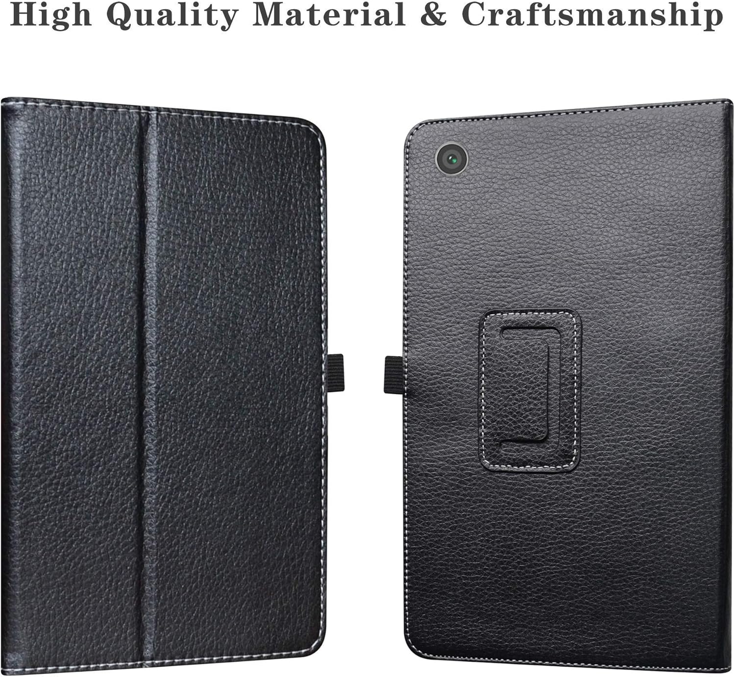 LFDZ Funda Para Alcatel 1T 7 Inch,Soporte Cuero Con Slim PU Funda