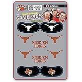 Fan-A-Peel Texas Longhorns Waterless Temporary Tattoos – Hypoallergenic, Waterproof Peel and Stick Tattoos – Bold Longhorn Designs for Game Day, Tailgates, and Everyday Fan Pride – Officially Licensed