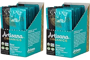 Artisana Organics Raw Coconut Butter Snack Packs (20 Pack (1.06oz))