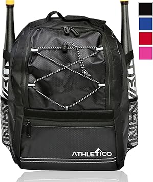 Amazon Co Jp Athletico 青少年野球バットバッグ 野球 Tボール ソフトボール用のバックパック 少年少女用ギア バット ヘルメット グローブを保持 並行輸入品 並行輸入品 スポーツ アウトドア Amazon Co Jp Athletico 青少年野球バットバッグ 野球 Tボール ソフトボール用のバックパック 少年少女用ギア バット ヘルメット グローブを保持 並行輸入品 並行輸入品 スポーツ アウトドア