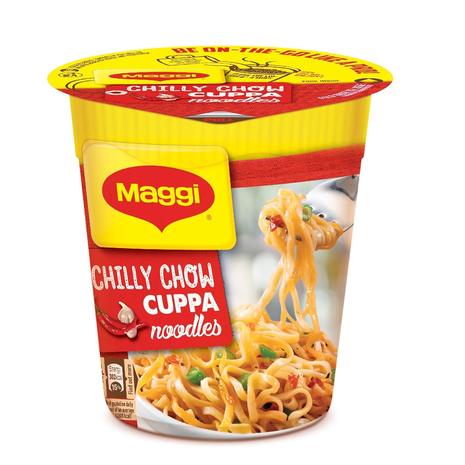 Maggi Cuppa Noodles Chilli Chow, 70g Cup Amazon.in Grocery