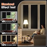 Lifetree Blackout Window Film 44.5x300cm Privacy Static Cling No Glue view 8