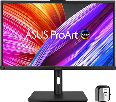 ASUS ProArt PA27DCE-K 27" OLED 4K HDR Monitor USB-C PD 80W Hardware Calibration