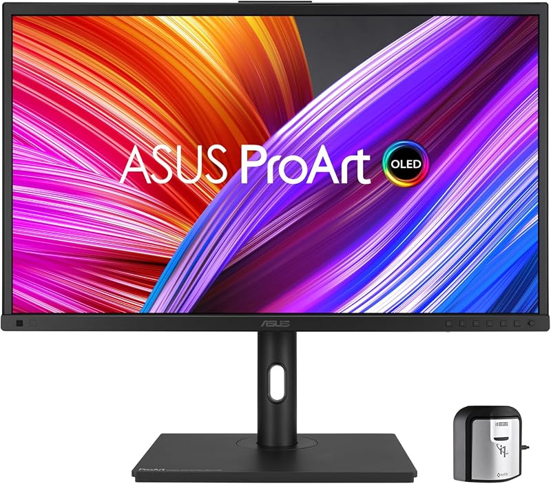 ASUS ProArt PA27DCE-K 27" OLED 4K HDR Monitor USB-C PD 80W Hardware Calibration