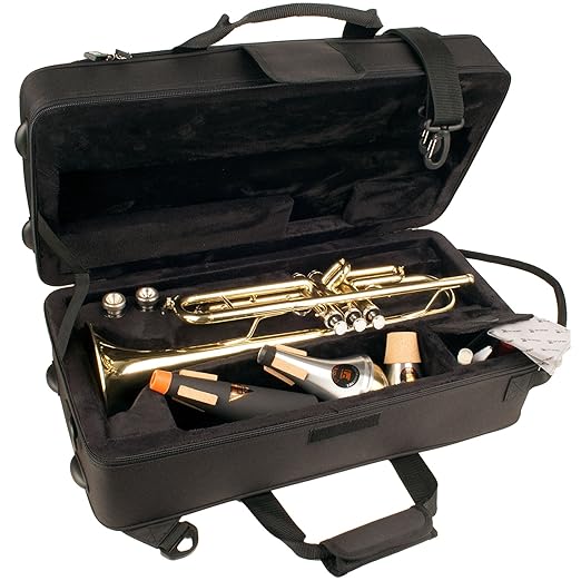 Trumpet MAX Rectangular Case with Interior Mute Storage by Protec, Model MX301 Amazon.in