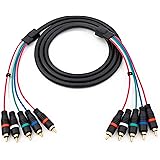 HD Retrovision YPbPr Component Video Male-to-Male RCA Cable (6 Feet)