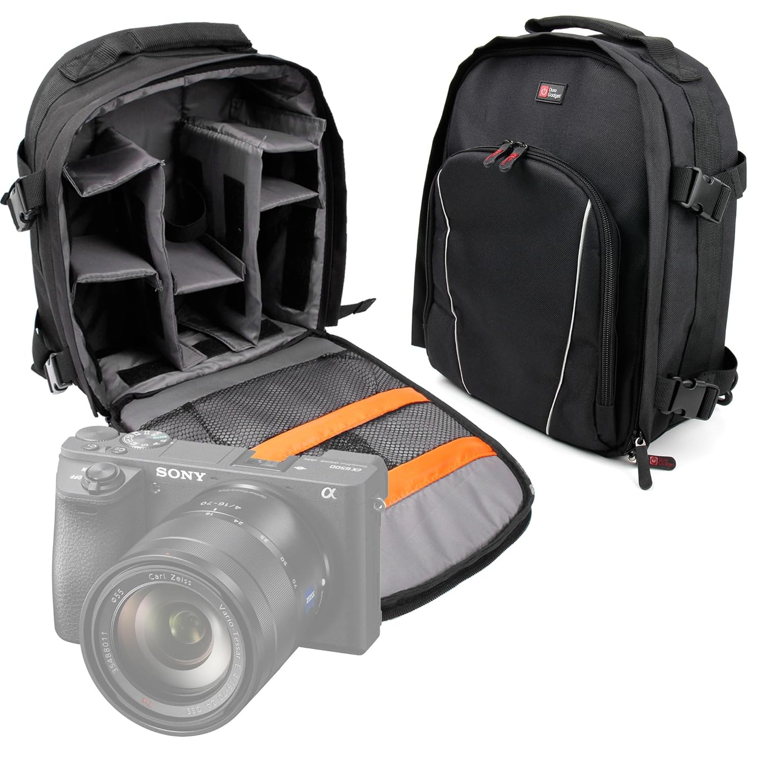 DURAGADGET Mochila Resistente Al Agua + Funda Impermeable para ...