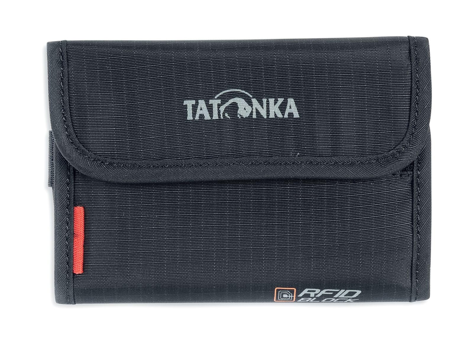 Tatonka Money Box RFID B Wallet, Geldbeutel Money Box RFID B, black, 9 x 13 x 1 cm, 0.001 Liter