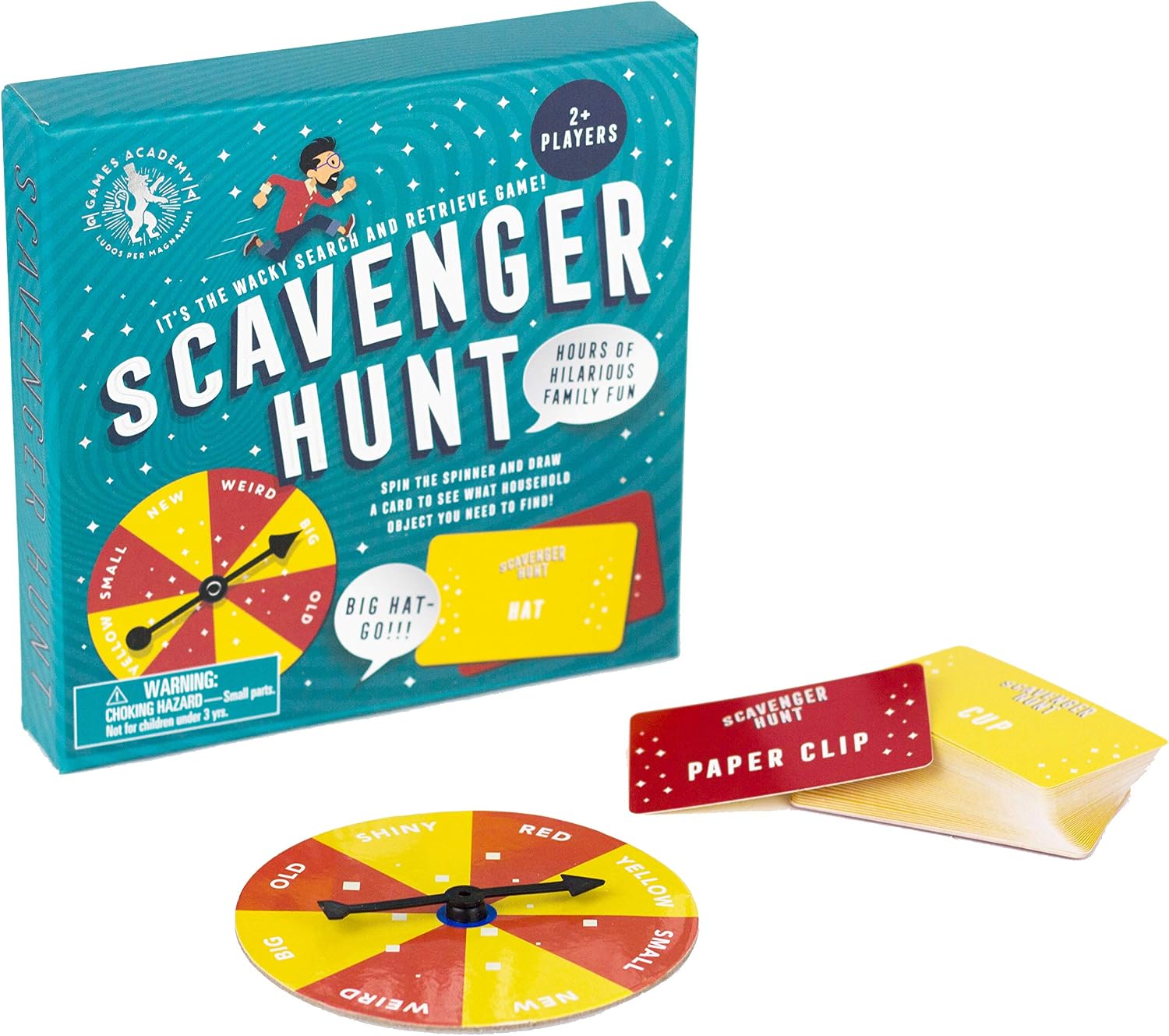 Professor Puzzle; Scavenger Hunt - Rapid fire Scavenger Hunt Party Game for the whole family.