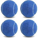 ANCKNE Walker Tennis Balls Precut Tennis Balls for Walkers 4PCS Walkers Legs Universal Precut Glide Balls, Heavy Duty Long Lasting Felt Pad Glide Coverings for Furniture Legs and Floor Protection
