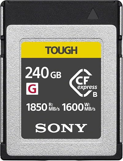 Sony CEB-G240T TOUGH CFexpress Type B 240GB SDXC UHS-II V90 300MB/s