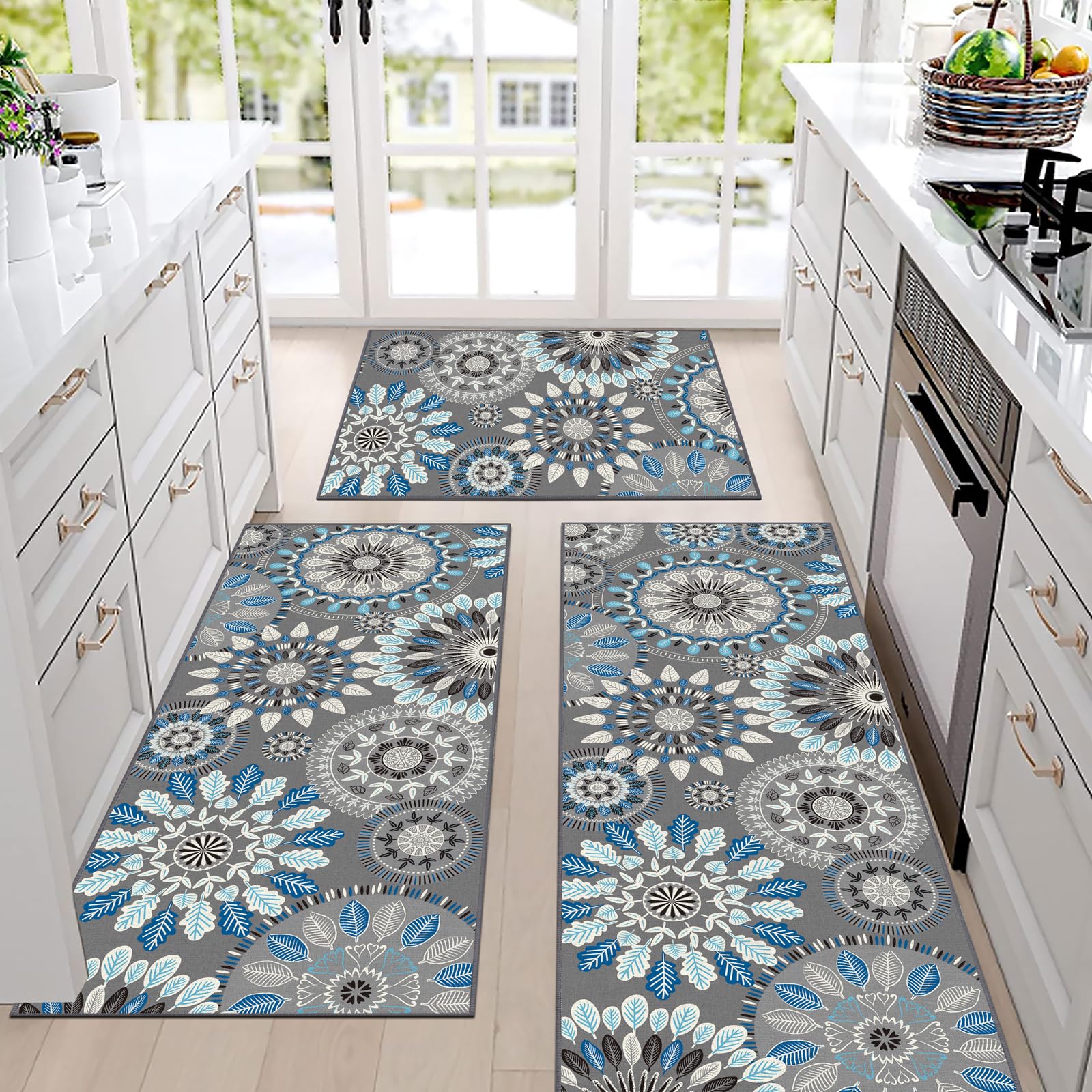 Boho Kitchen Rug Sets
